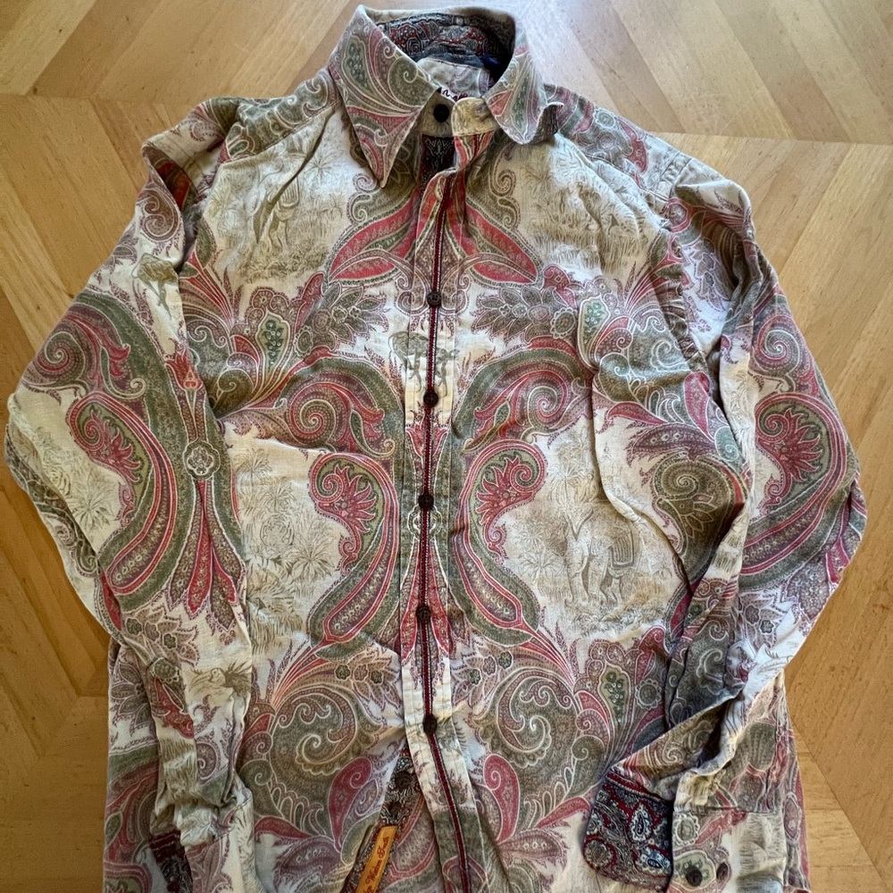 Robert Graham Multicolor Paisley Button Down Shirt